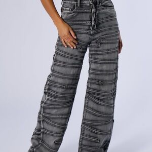 AKIRA NWT Women's Gray Jeans